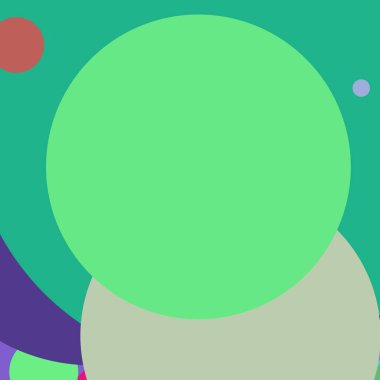 Daire geometrik zarif arka plan çok renkli desen.