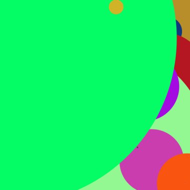 Daire geometrik yeni arka plan çok renkli desen.