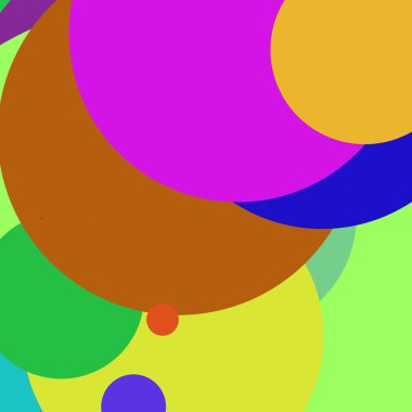 Daire geometrik yeni arka plan çok renkli desen.
