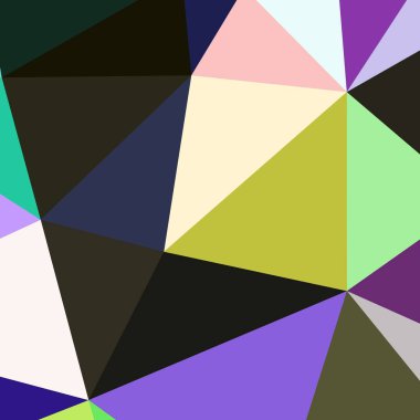 Arka plan çok renkli geometrik poligonal.