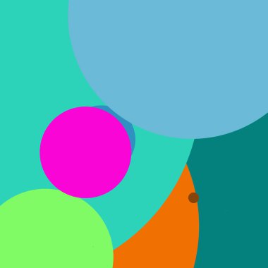 Daire geometrik zarif arka plan çok renkli desen.