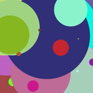 Daire geometrik zarif arka plan çok renkli desen.