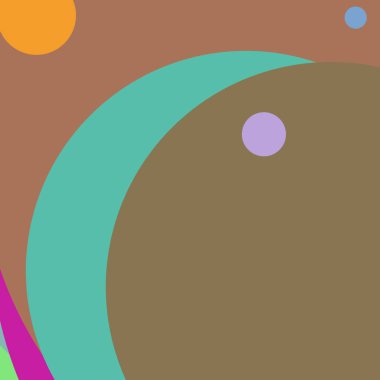 Daire geometrik şaşırtıcı arka plan çok renkli desen.