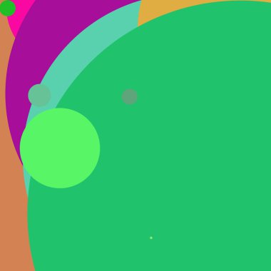 Daire geometrik yeni arka plan çok renkli desen.