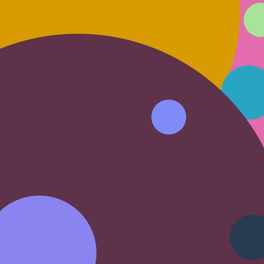 Daire geometrik güzel arka plan çok renkli desen.