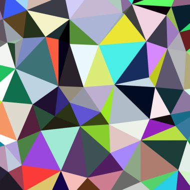 Arka plan çok renkli geometrik poligonal.