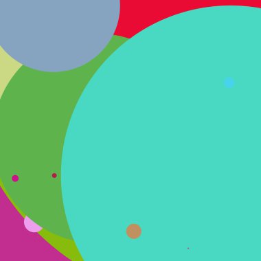 Daire geometrik şaşırtıcı arka plan çok renkli desen.