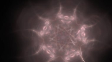 Fantezi kaotik renkli fraktal desen. Soyut Fraktal şekiller. 3D render resimde arka plan veya duvar kağıdı.