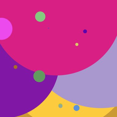 Daire geometrik yeni arka plan çok renkli desen.