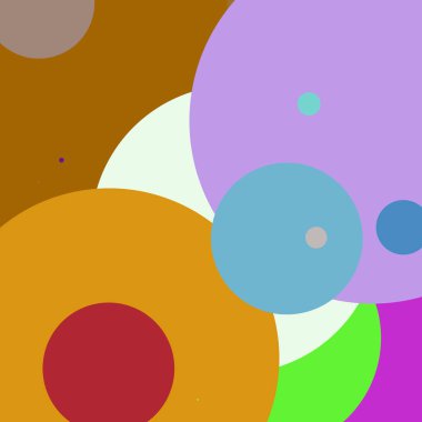 Daire geometrik büyük arka plan çok renkli desen.