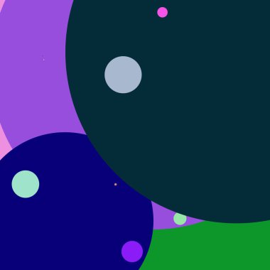 Daire geometrik şaşırtıcı arka plan çok renkli desen.