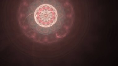 Fantezi kaotik renkli fraktal desen. Soyut Fraktal şekiller. 3D render resimde arka plan veya duvar kağıdı.