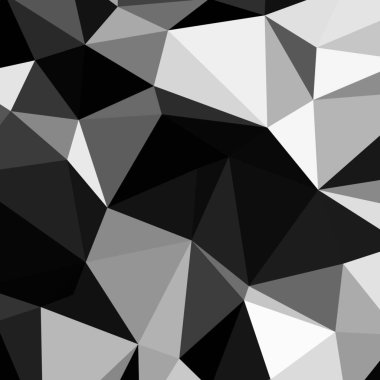 Üçgen poligonal arka plan - eğilim desen.