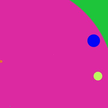 Daire geometrik büyük arka plan çok renkli desen.