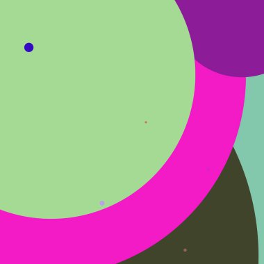 Daire geometrik güzel arka plan çok renkli desen.