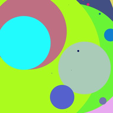 Daire geometrik güzel arka plan çok renkli desen.
