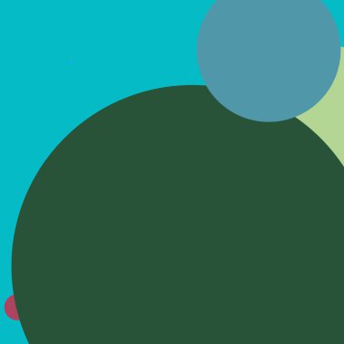 Daire geometrik güzel arka plan çok renkli desen.