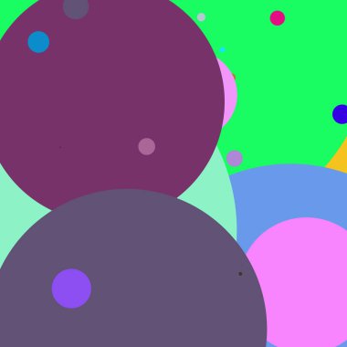 Daire geometrik şaşırtıcı arka plan çok renkli desen.