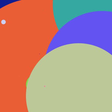 Daire geometrik büyük arka plan çok renkli desen.