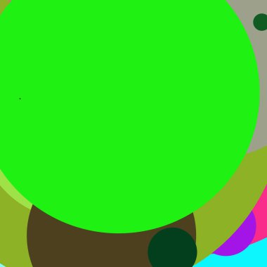 Daire geometrik şaşırtıcı arka plan çok renkli desen.