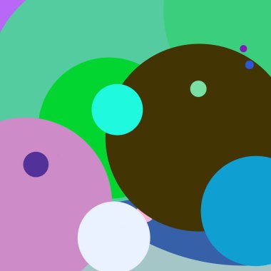 Daire geometrik güzel arka plan çok renkli desen.