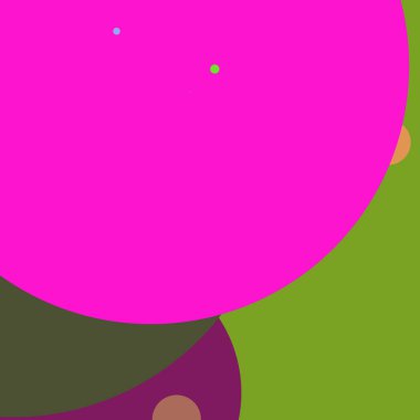 Daire geometrik yeni arka plan çok renkli desen.