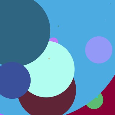 Daire geometrik yeni arka plan çok renkli desen.