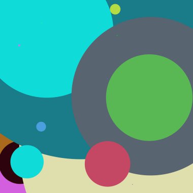 Daire geometrik güzel arka plan çok renkli desen.