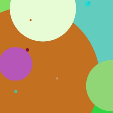 Daire geometrik şaşırtıcı arka plan çok renkli desen.