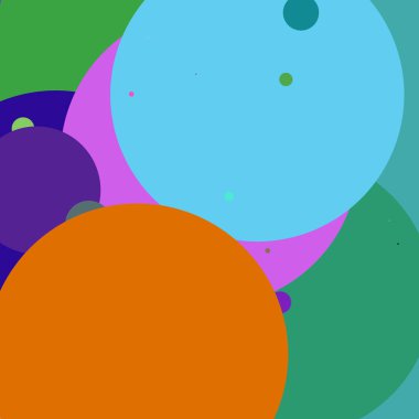 Daire geometrik güzel arka plan çok renkli desen.