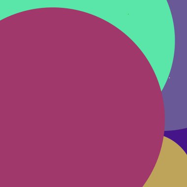 Daire geometrik yeni arka plan çok renkli desen.