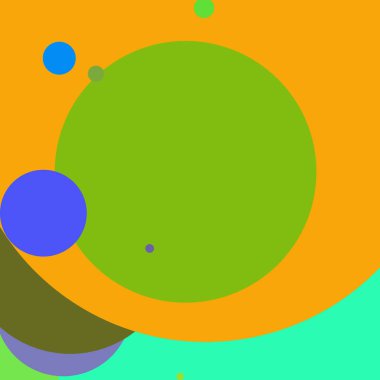 Daire geometrik büyük arka plan çok renkli desen.