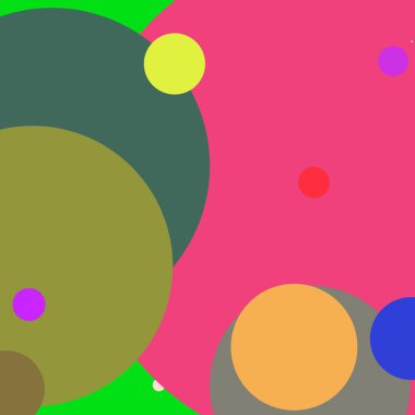 Daire geometrik büyük arka plan çok renkli desen.