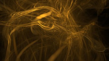 Fantezi kaotik renkli fraktal desen. Soyut Fraktal şekiller. 3D render resimde arka plan veya duvar kağıdı.