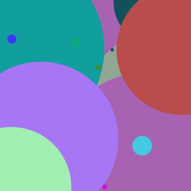 Daire geometrik zarif arka plan çok renkli desen.