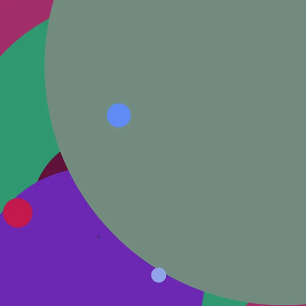 Cercle Géométrique Élégant Fond Abstrait Motif Multicolore — Photo