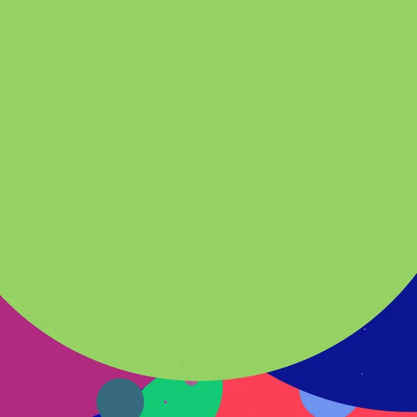 Círculo Geométrico Lindo Abstrato Fundo Multicolorido Padrão — Fotografia de Stock