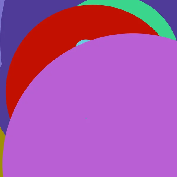 Multicolor Patroon Van Geometrische Mooie Abstracte Achtergrond Van Cirkel — Stockfoto