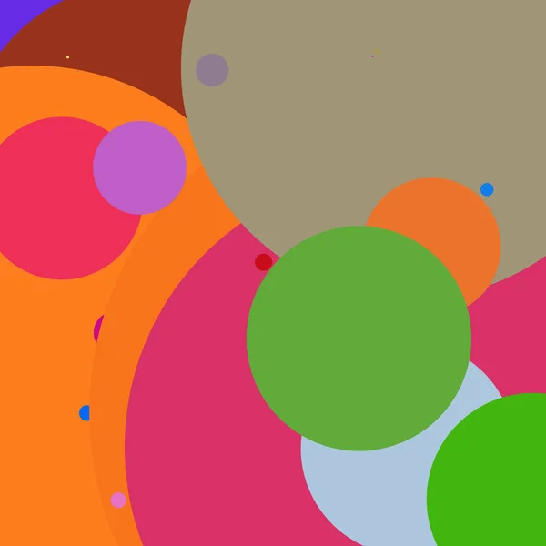 Lingkaran Geometris Menakjubkan Latar Belakang Abstrak Multicolor Pola — Stok Foto