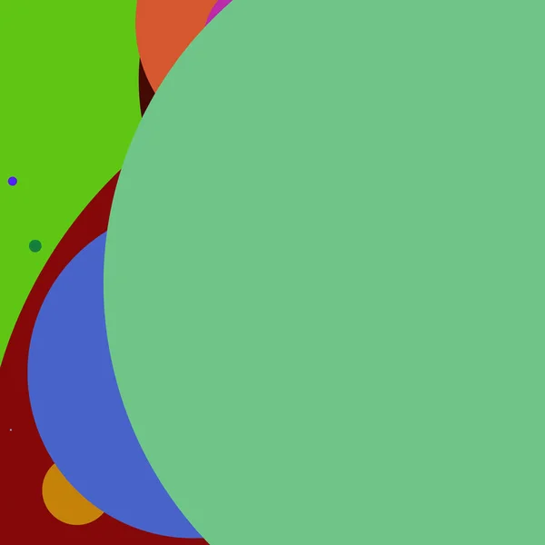 Hålcirkel Geometriska Vackra Abstrakt Bakgrund Mångfärgad — Stockfoto