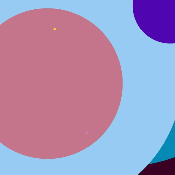 Circle Geometric Elegant Abstract Background Multicolored Pattern — Stock Photo, Image