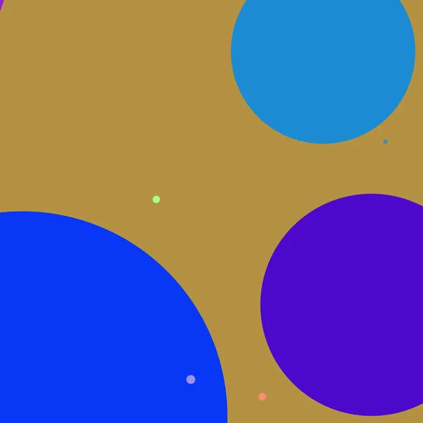Cirkel Geometrische Verbazingwekkende Abstracte Achtergrond Multicolor Patroon — Stockfoto