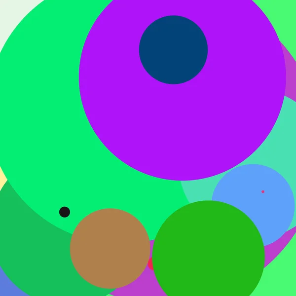 Multicolor Patroon Van Geometrische Elegante Abstracte Achtergrond Van Cirkel — Stockfoto