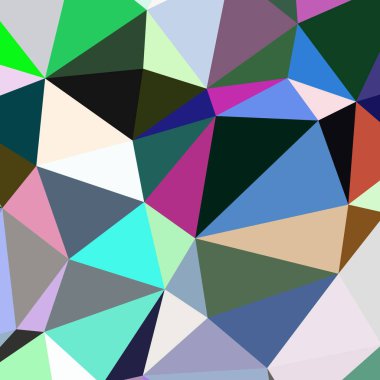 Arka plan çok renkli geometrik poligonal.