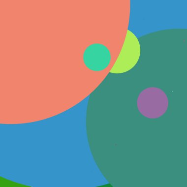 Daire geometrik güzel arka plan çok renkli desen.