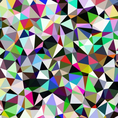 Arka plan çok renkli geometrik poligonal.