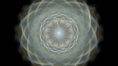 Fantezi kaotik renkli fraktal desen. Soyut Fraktal şekiller. 3D render resimde arka plan veya duvar kağıdı.