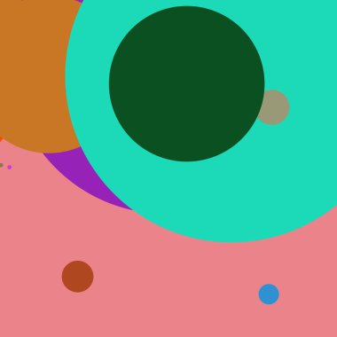 Daire geometrik zarif arka plan çok renkli desen.