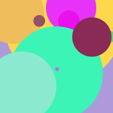 Daire geometrik güzel arka plan çok renkli desen.