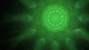 Fantezi kaotik renkli fraktal desen. Soyut Fraktal şekiller. 3D render resimde arka plan veya duvar kağıdı.